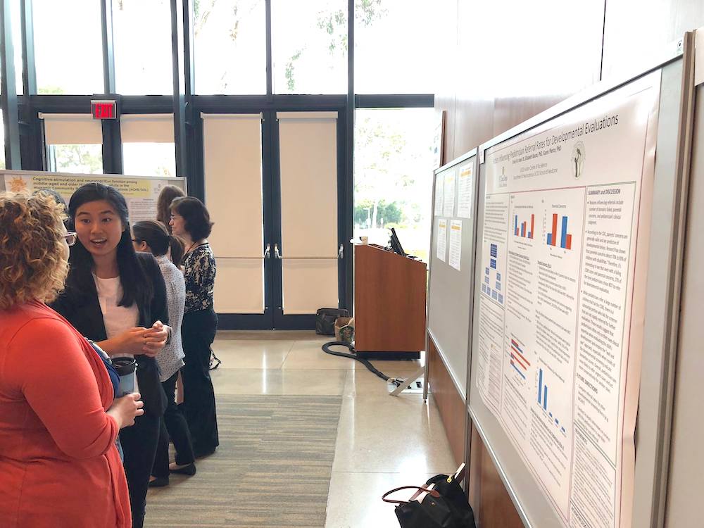 Emily Yuen at UCSD Public Health Day, April 2018