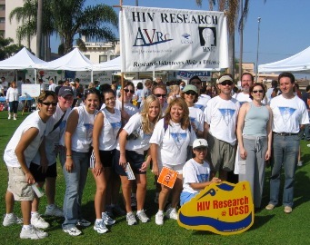 HIV Neurology Faculty and Staff at AIDS Walk