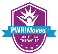 PWR! Moves Certified Therapist emblem