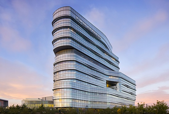 Jacobs Medical Center at Dusk