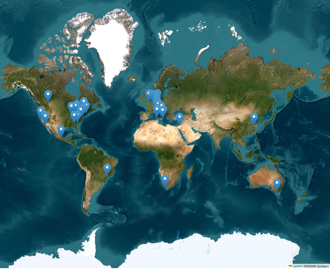 ENIGMA-Epilepsy Map 2025