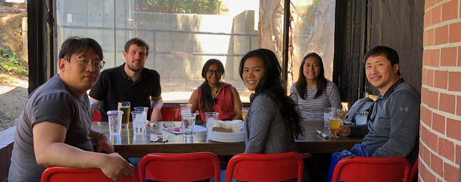 3 of 10, zheng 2020 lab members at lunch 